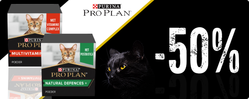 50% Rabatt auf diverse Supplemente von Pro Plan für Katzen